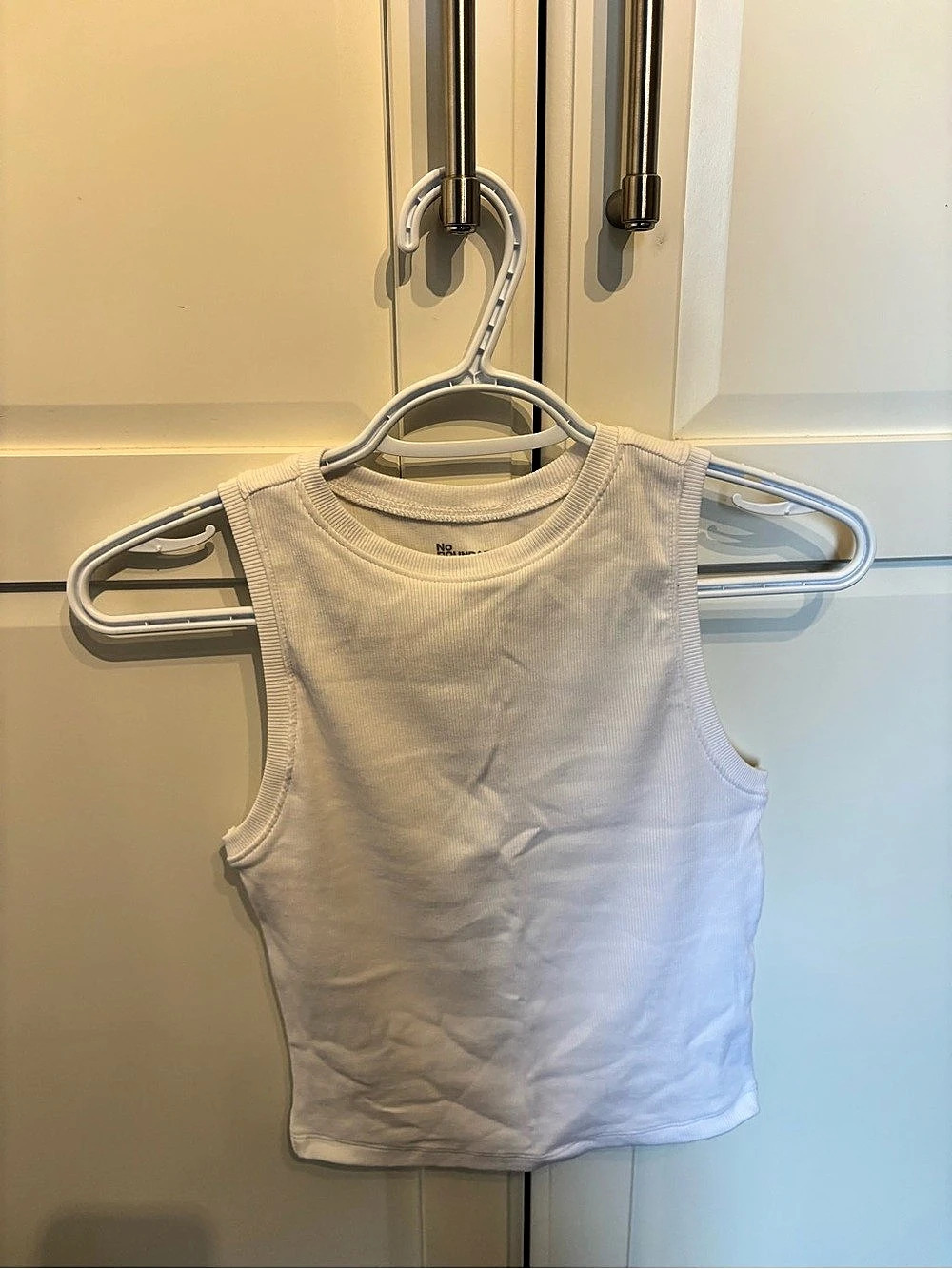 No Boundaries White Tank Top